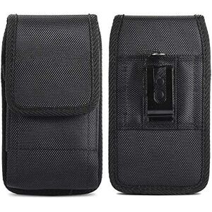 ABCTen Étui de Ceinture pour Cubot A5 J5 Téléphone Portable Housse de Transport Holster Nylon Vertical Coque Support avec Clip en Métal - Publicité