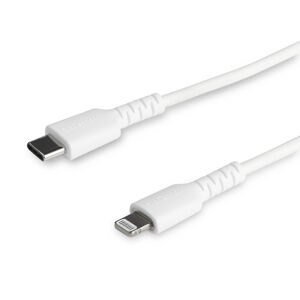 StarTech.com Câble USB-C vers Lightning Blanc Robuste 2m - Câble de Charge/Synchronistation USB Type C vers Lightning Fibre Aramide - iPad/iPhone 1...