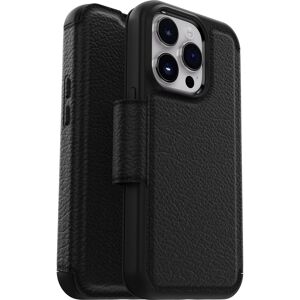 OtterBox Strada Coque pour iPhone 14 Pro Max, Antichoc, anti-chute, cuir de qualité, 2 porte-cartes, supporte 3 x plus de chutes que la norme milit...