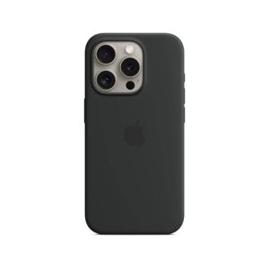 Apple Silicone MagSafe iPhone15 Pro - Noir - Publicité