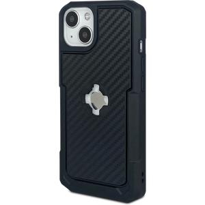 Coque Telephone X-Guard iPhone 13 Look Carbone -