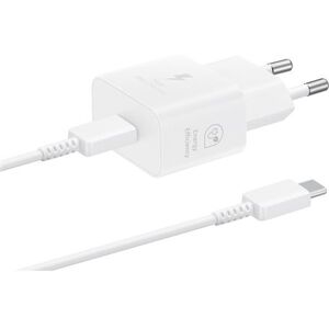 Adaptateur secteur Samsung EP-T2510 avec câble 25 W Blanc Blanc - Publicité