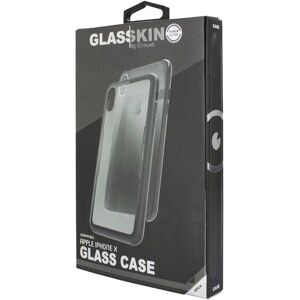 Tempered Glass Skin Case Iphone Xs/x Cover Clair Clair One Size unisex