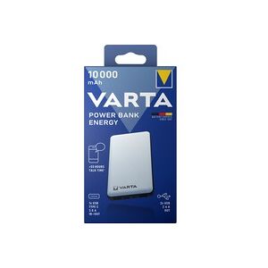 Varta Energy 10000 Lithium Polymère (LiPo) 10000 mAh Noir, Blanc, Batterie portable - Publicité