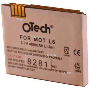 Otech Batterie de téléphone portable pour MOTOROLA K1 / K6 Li-Ion 600 / 700mAh 3.7V Li-Ion 700mAh