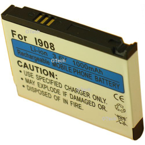 Otech Batterie de téléphone portable pour SAMSUNG I908 3.6V Li-Ion 1000 / 1200mAh