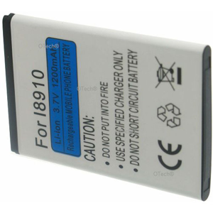 Otech Batterie de téléphone portable pour I8910 / I5800 3.7V 1100 / 1500mAh