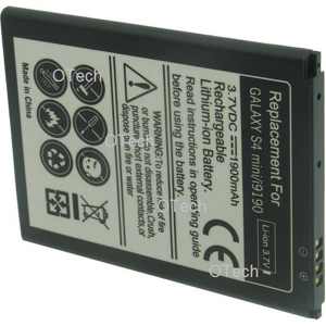 Otech Batterie de téléphone portable pour SAMSUNG GALAXY S4 mini / i9190 3.7V Li-Ion 3.7V 1900mAh