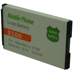 Otech Batterie de téléphone portable pour BLACKBERRY 8100 3.7V Li-Ion 950mAh