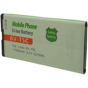 Otech Batterie de téléphone portable pour NOKIA BV-T5C 3.7V 1700mAh