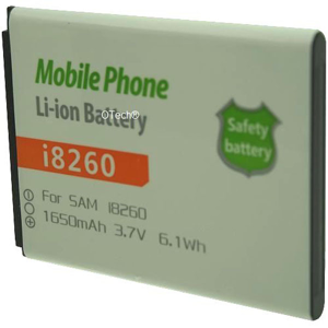 Otech Batterie de téléphone portable pour SAMSUNG i8260 3.7V Li-Ion 1650mAh