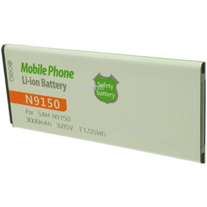 Otech Batterie de téléphone portable pour SAMSUNG N9150 3.7V Li-Ion 3000mAh