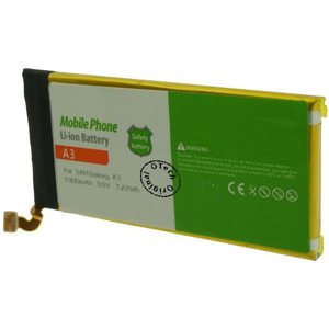 Otech Batterie de téléphone portable pour SAMSUNG GALAXY A3 3.8V Li-Ion 1900mAh