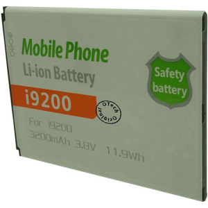 Otech Batterie de téléphone portable pour SAMSUNG i9200 3.8V Li-Ion 3200mAh