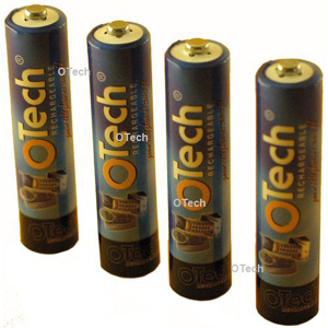 Otech 4 Batteries de téléphone pour LOGICOM YZEA 502 1.2V 750mAh AAA NiMh