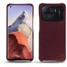 Noreve Coque cuir Xiaomi Mi 11 Ultra Ambition Lie de vin