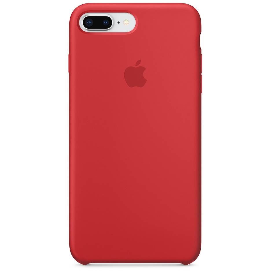 Apple Coque en silicone pour l'iPhone 8 Plus / 7 Plus - Rouge