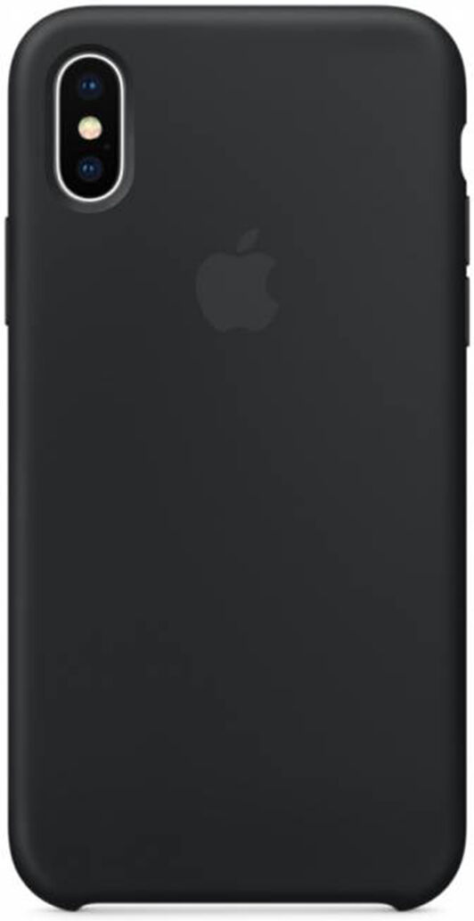 Apple Coque en silicone pour l'iPhone X - Noir