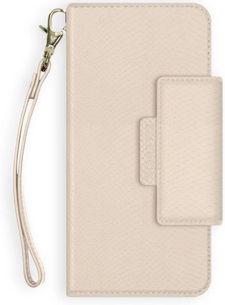 Selencia Etui portefeuille serpent amovible 2-en-1 Llyr pour l'iPhone 11 - Blanc