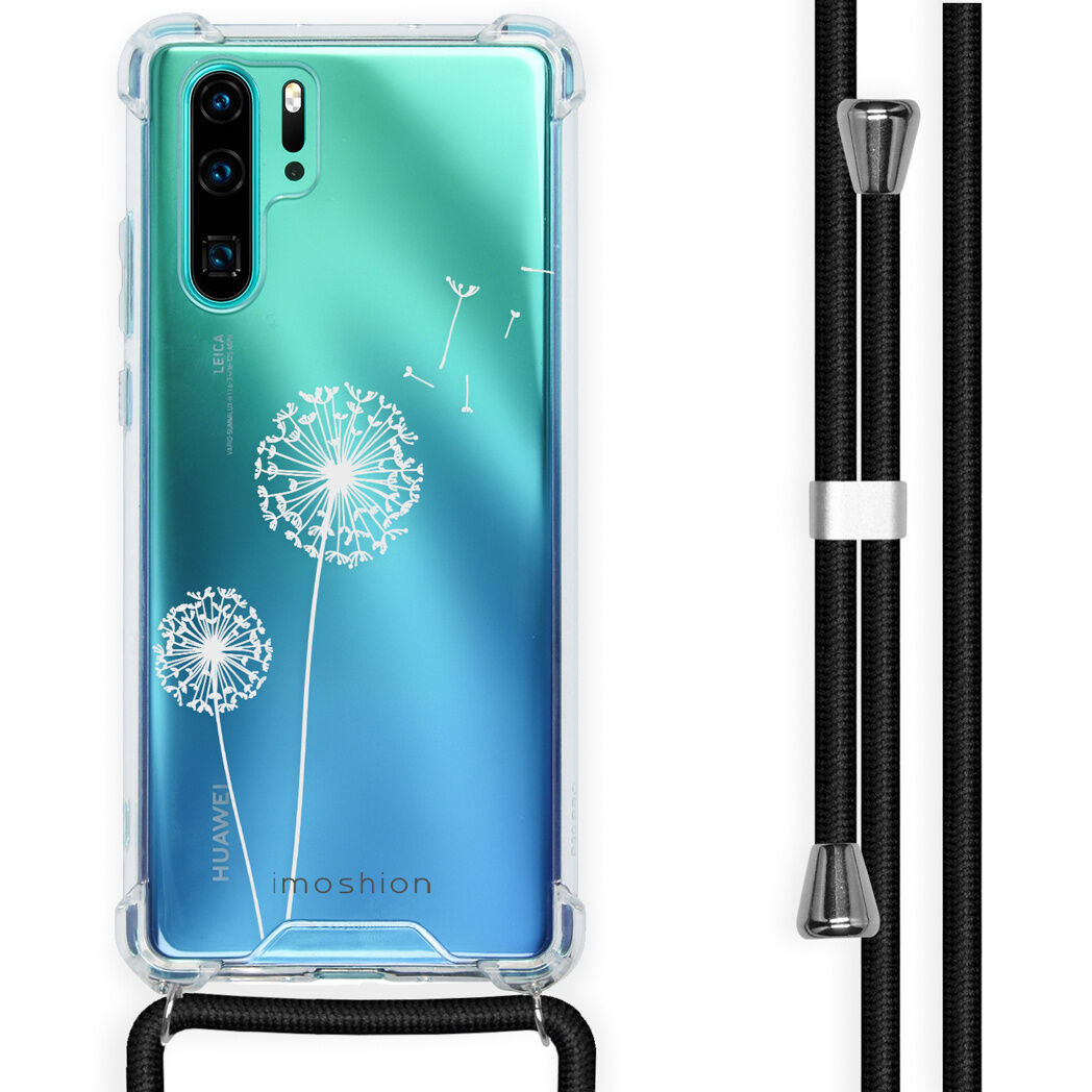 iMoshion Coque Design avec cordon pour le Huawei P30 Pro - Pissenlit - Blanc