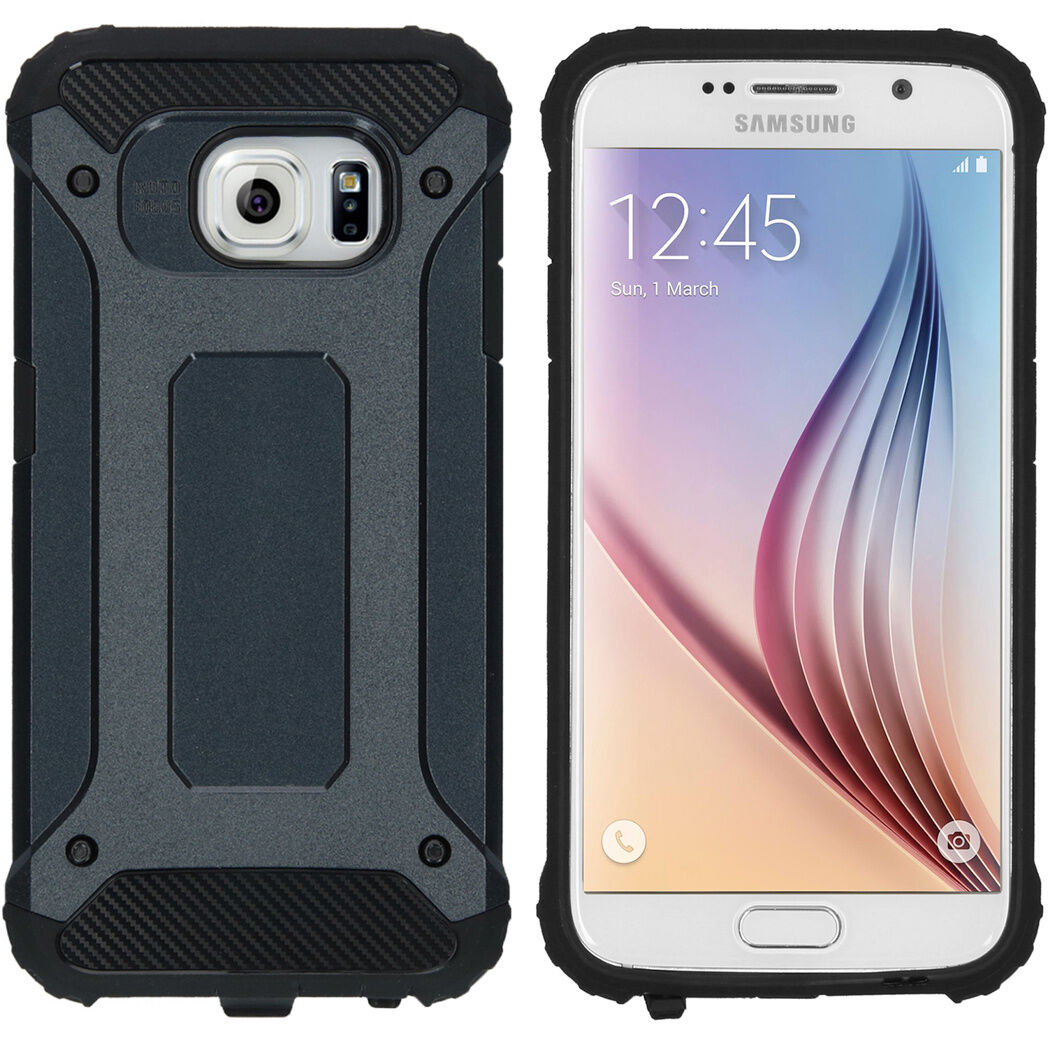 iMoshion Coque Rugged Xtreme pour le Samsung Galaxy S6 - Bleu foncé