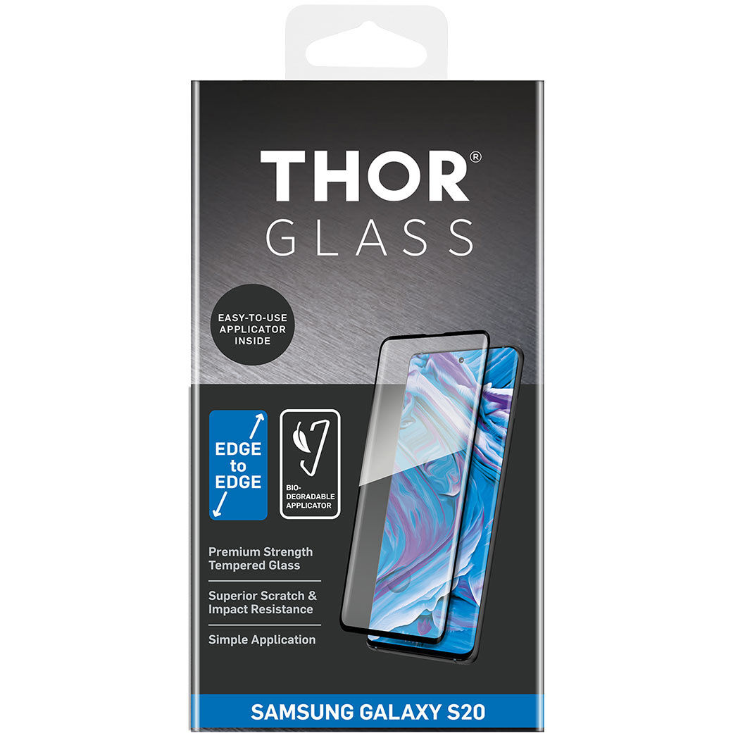 THOR Protection d'écran complète + Apply Frame pour le Samsung Galaxy S20
