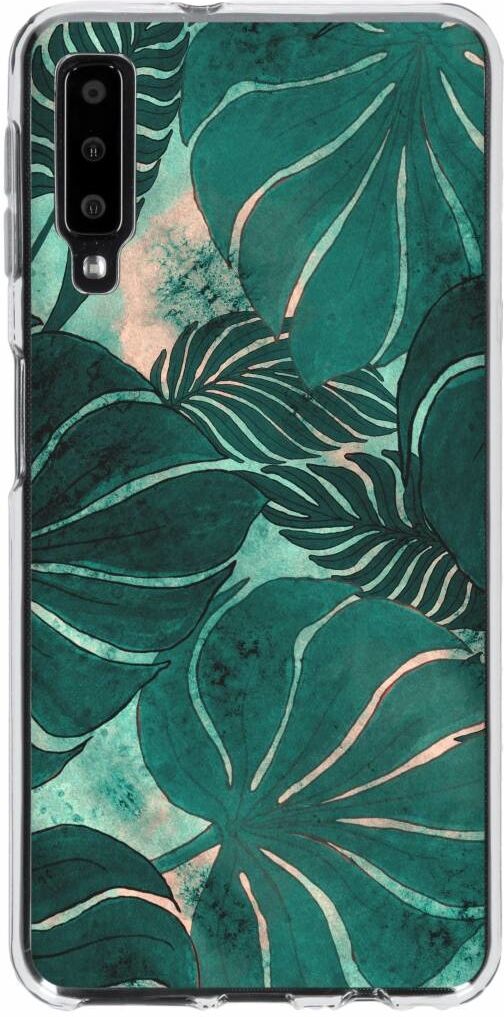 Coquedetelephone.fr Coque design pour le Samsung Galaxy A7 (2018) - Monstera