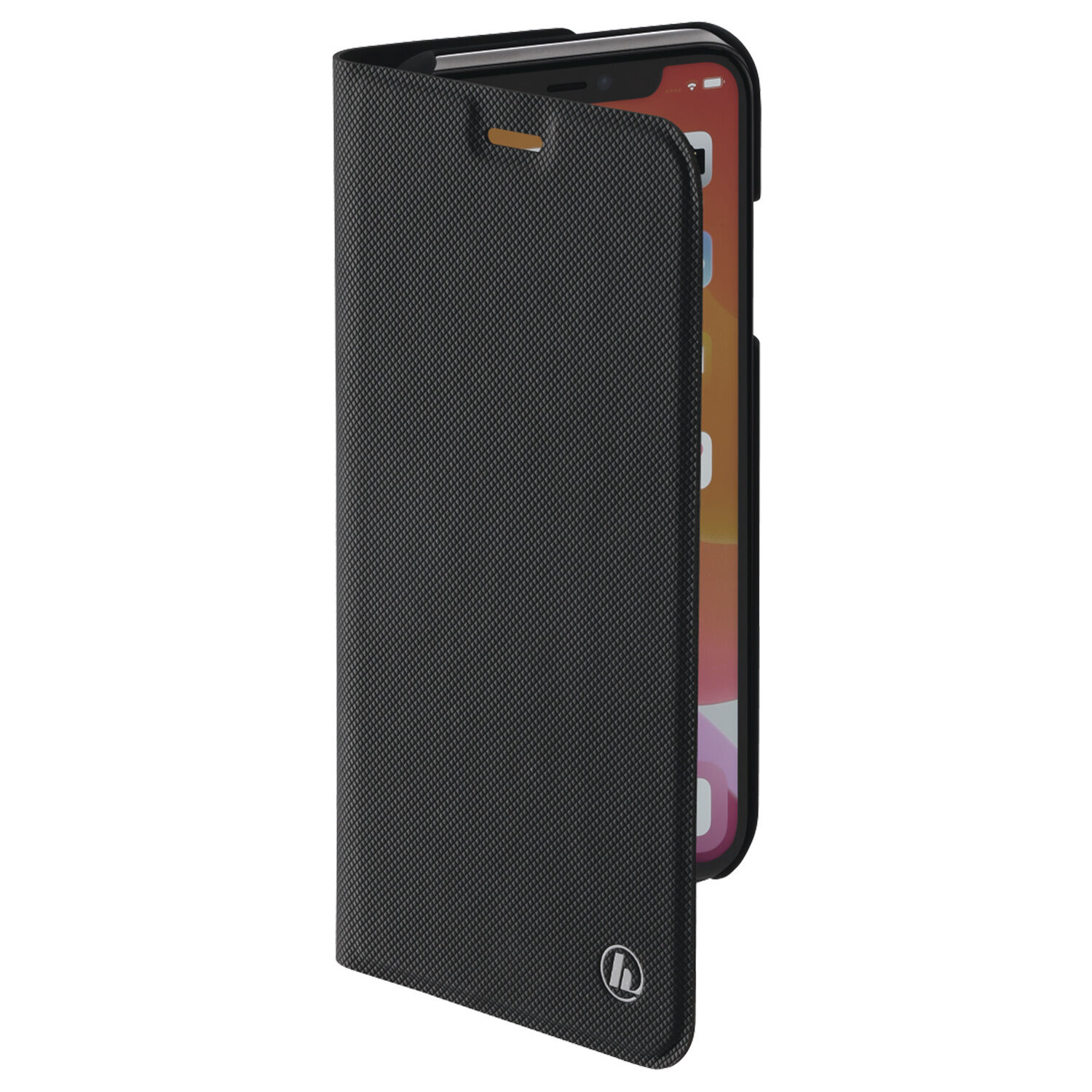 Hama Coque de téléphone de type portefeuille Slim Pro pour l'iPhone 12 Mini - Noir