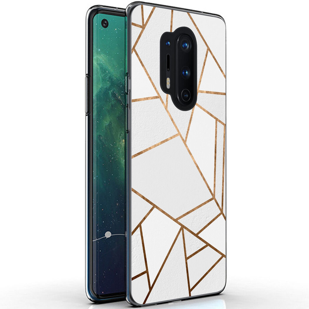 iMoshion Coque Design pour l'OnePlus 8 Pro - White Graphic