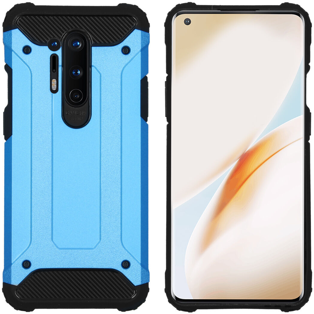 iMoshion Coque Rugged Xtreme pour l'OnePlus 8 Pro - Bleu clair