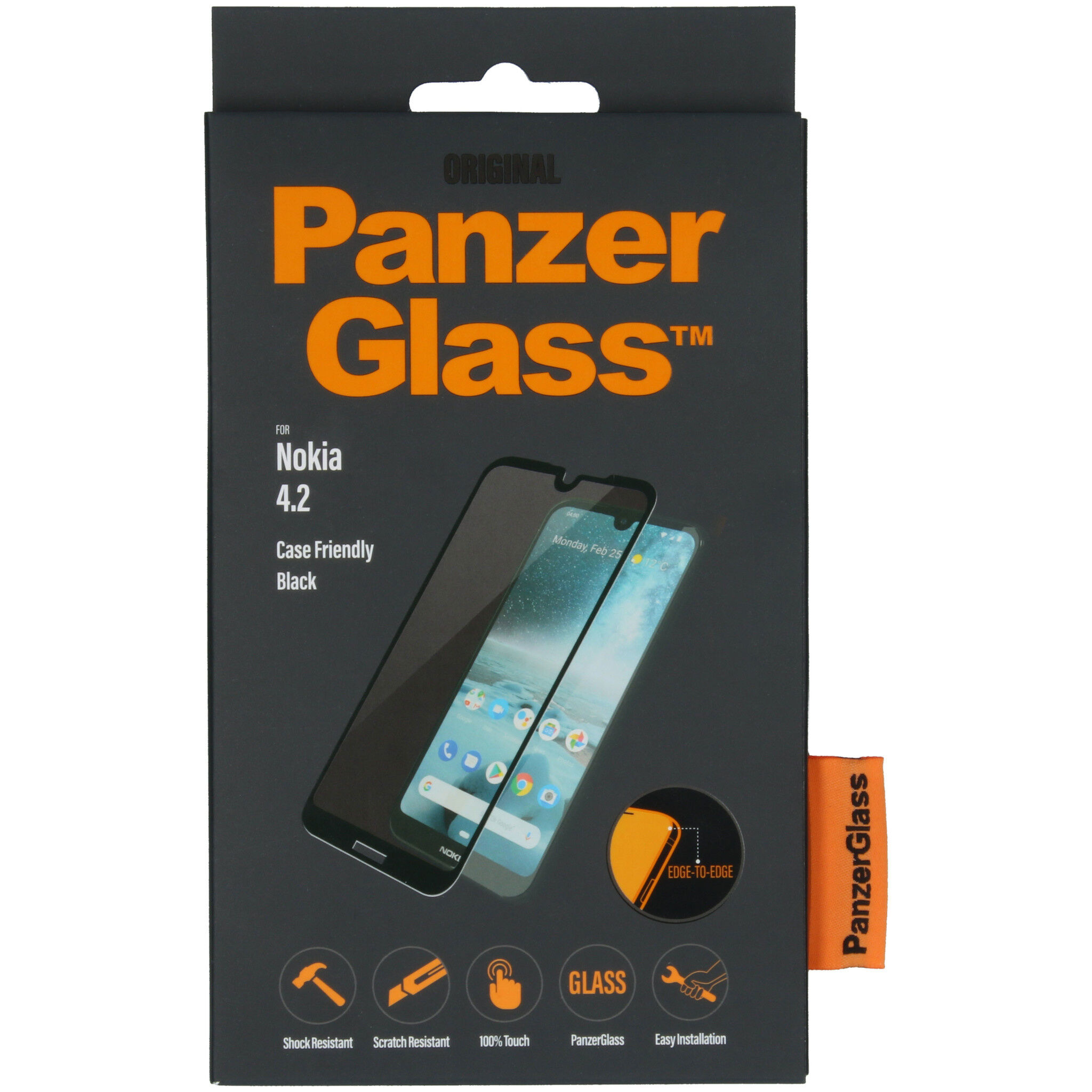 PanzerGlass Protection d'écran Case Friendly pour le Nokia 4.2
