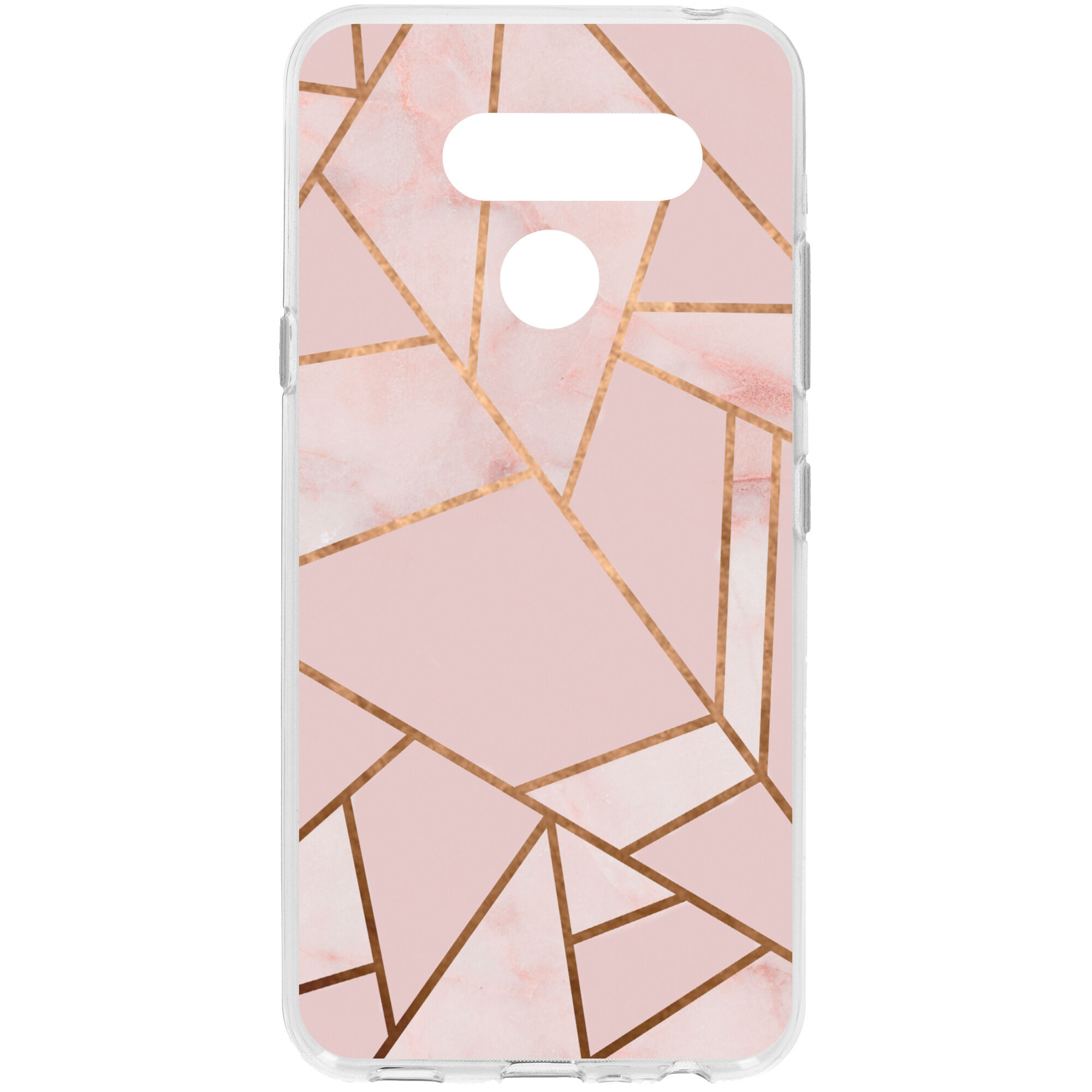 Coquedetelephone.fr Coque Design pour le LG Q60 - Pink Graphic