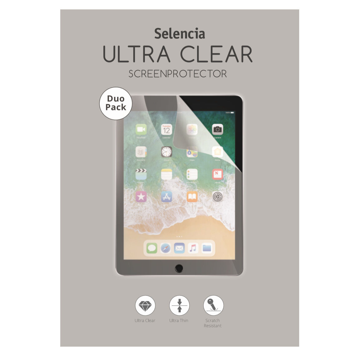 Selencia Screenprotector 2-in-1 voor iPad Pro 11 (2018 / 2020) / Air (2020)