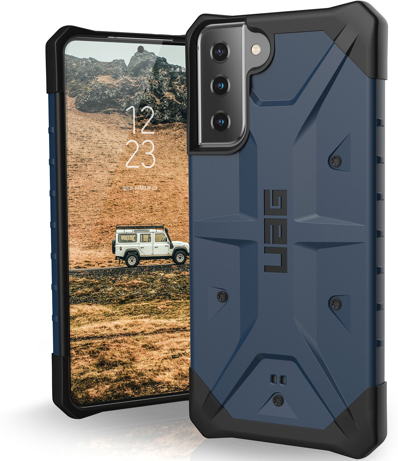 UAG Coque Pathfinder pour le Samsung Galaxy S21 Plus - Bleu