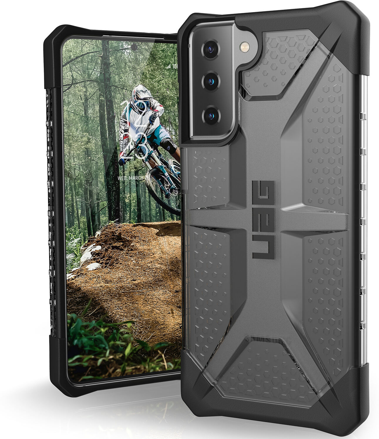 UAG Coque Plasma pour le Samsung Galaxy S21 Plus - Ash Clear