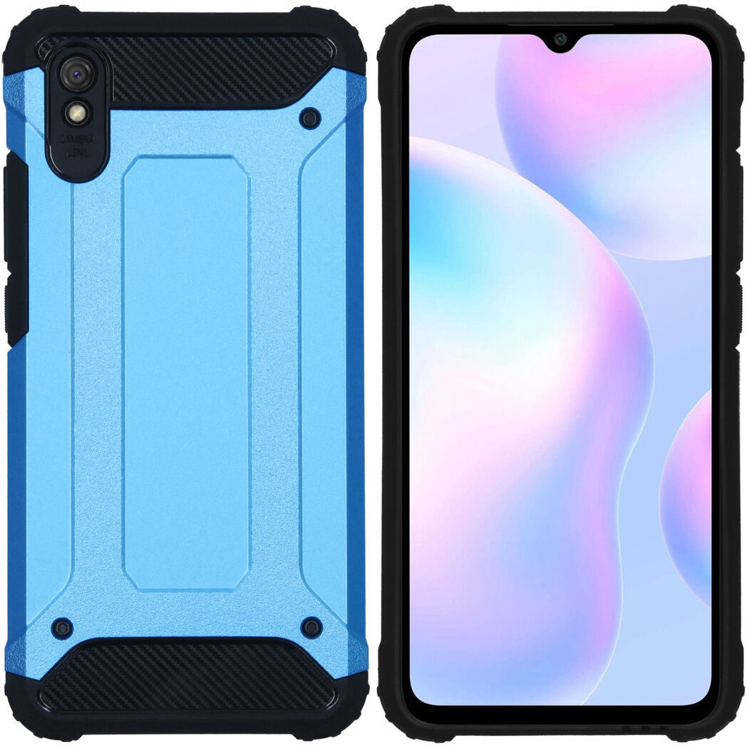 iMoshion Coque Rugged Xtreme pour l'Xiaomi Redmi 9A - Bleu clair