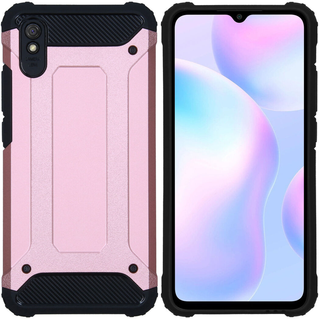 iMoshion Coque Rugged Xtreme pour l'Xiaomi Redmi 9A - Rose Champagne