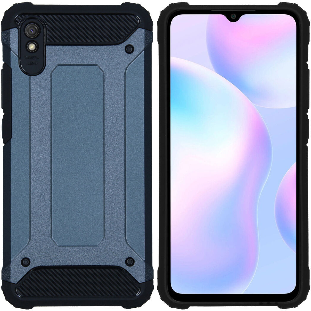 iMoshion Coque Rugged Xtreme pour l'Xiaomi Redmi 9A - Bleu foncé