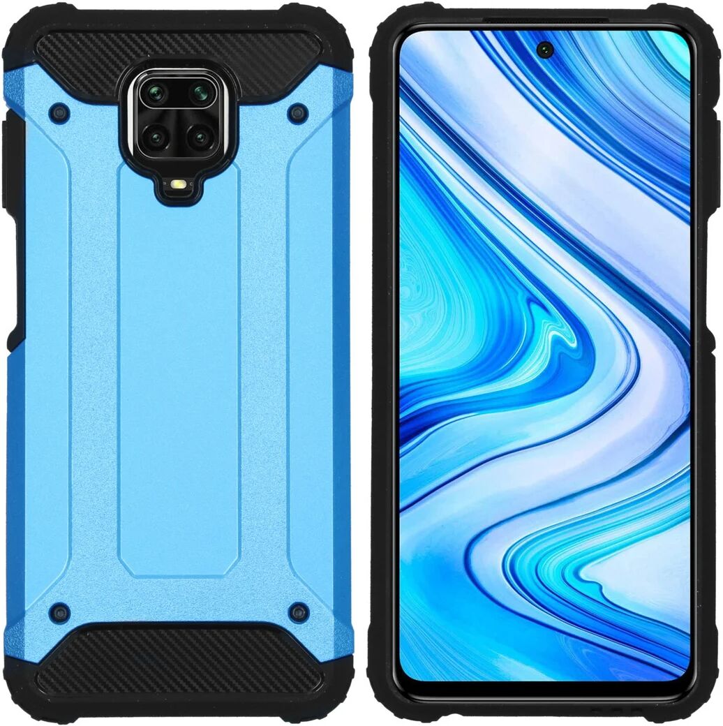 iMoshion Coque Rugged Xtreme pour le Xiaomi Redmi Note 9 Pro / 9S - Bleu clair