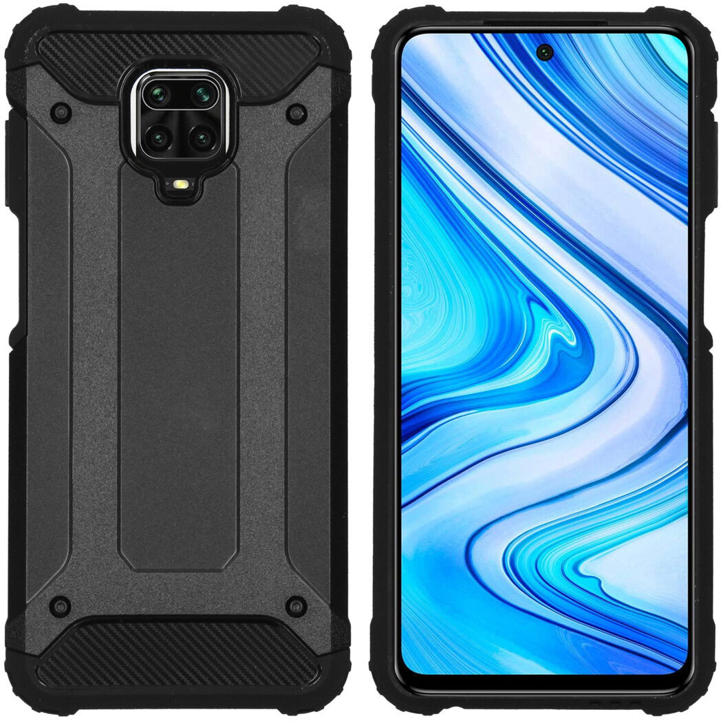 iMoshion Coque Rugged Xtreme pour le Xiaomi Redmi Note 9 Pro / 9S - Noir