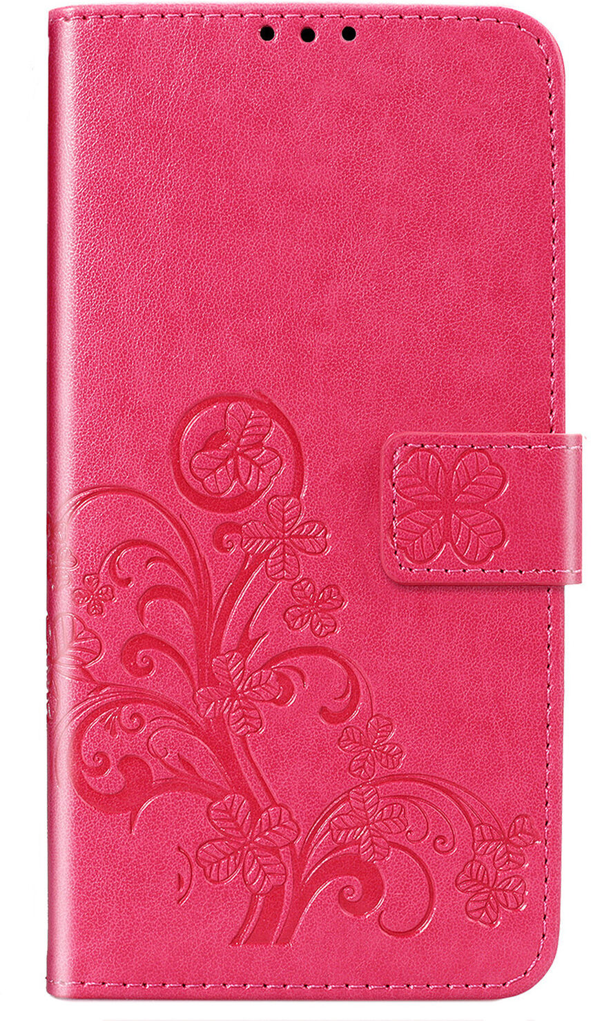 Coquedetelephone.fr Etui de téléphone Fleurs de Trèfle pour le Xiaomi Redmi Note 9 - Rose