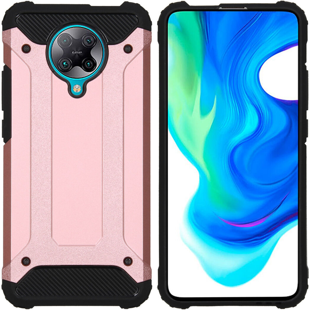 iMoshion Coque Rugged Xtreme pour le Xiaomi Poco F2 Pro - Rose Champagne