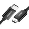 Ugreen US242 USB-C (férfi) / mini USB (férfi) kábel 1 m - fekete