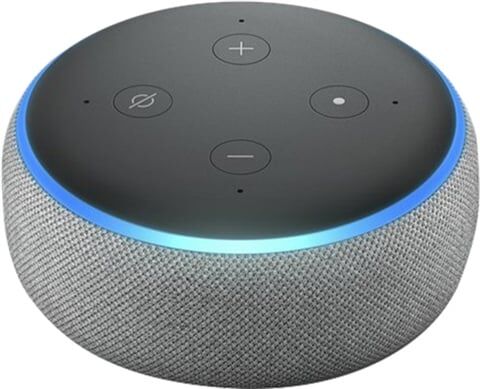 Refurbished: Amazon Echo Dot 3rd Gen (C78MP8/D9N29T) - Heather Grey , B