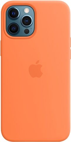 Refurbished: Apple iPhone 12 Pro Max Silicone Case with MagSafe - Kumquat