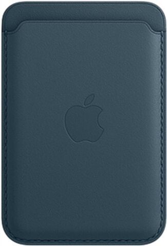 Refurbished: Apple iPhone Leather Wallet with MagSafe - Baltic Blue