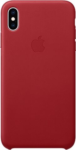 Refurbished: Apple iPhone Xs Max Leather Case - Red