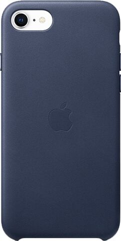 Refurbished: Apple iPhone SE (2nd Gen) Leather Case - Midnight Blue