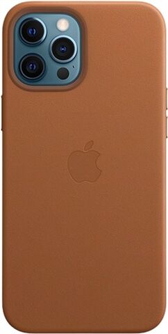Refurbished: Apple iPhone 12 / 12 Pro Leather Case with MagSafe - Saddle Brown