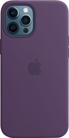 Refurbished: Apple iPhone 12 Pro Max Silicone Case with MagSafe - Amethyst
